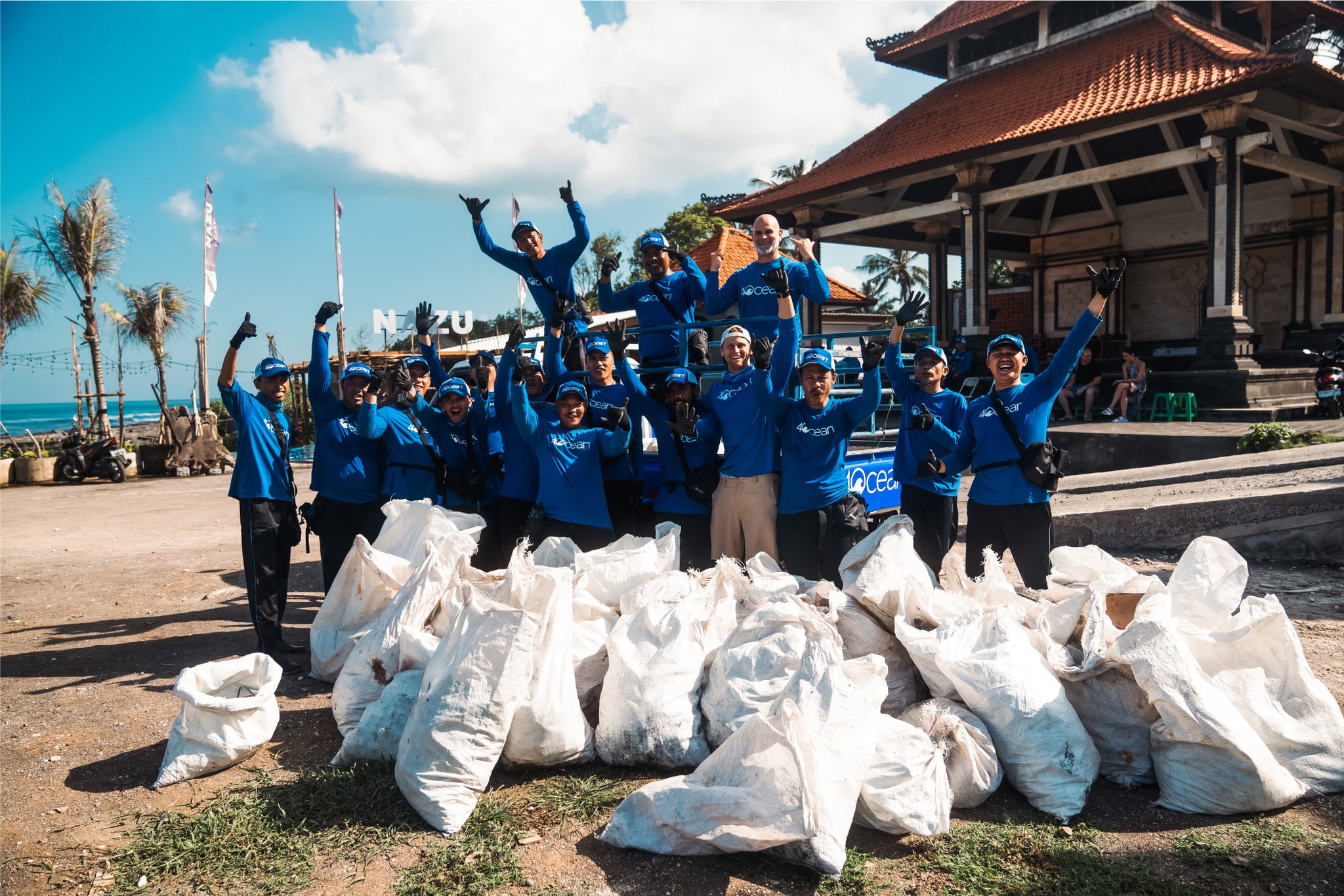 A Day of Beach Cleanup and Conservation in Bali