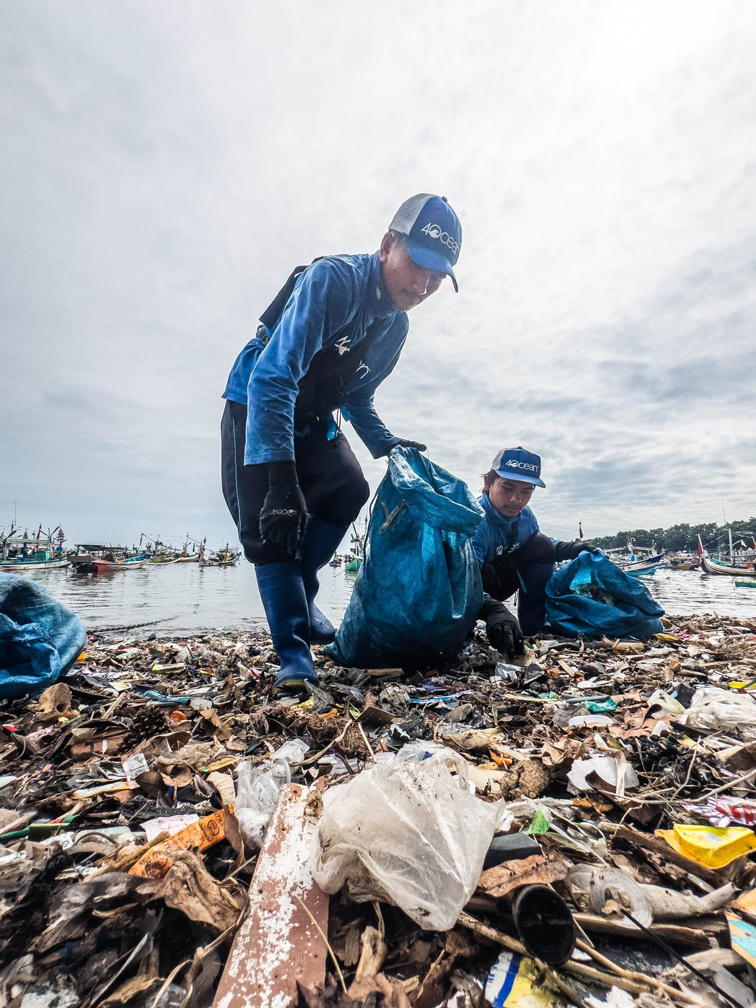 Muncar Beach Cleanup with Saint James Iced Tea