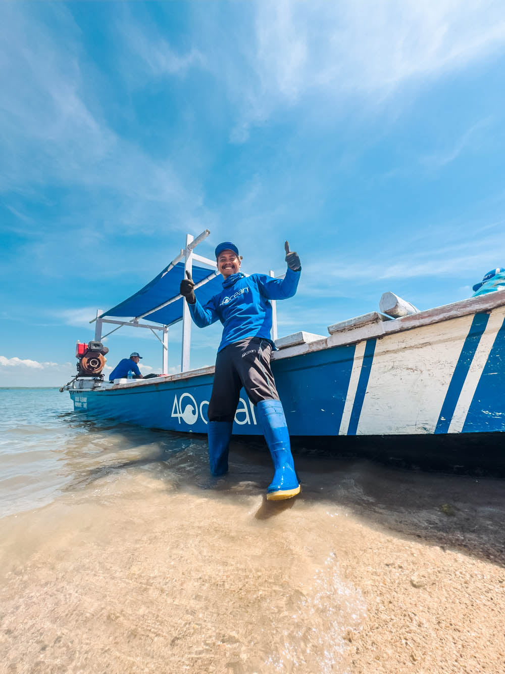 Cleaning the Shores of Sembulungan Bay