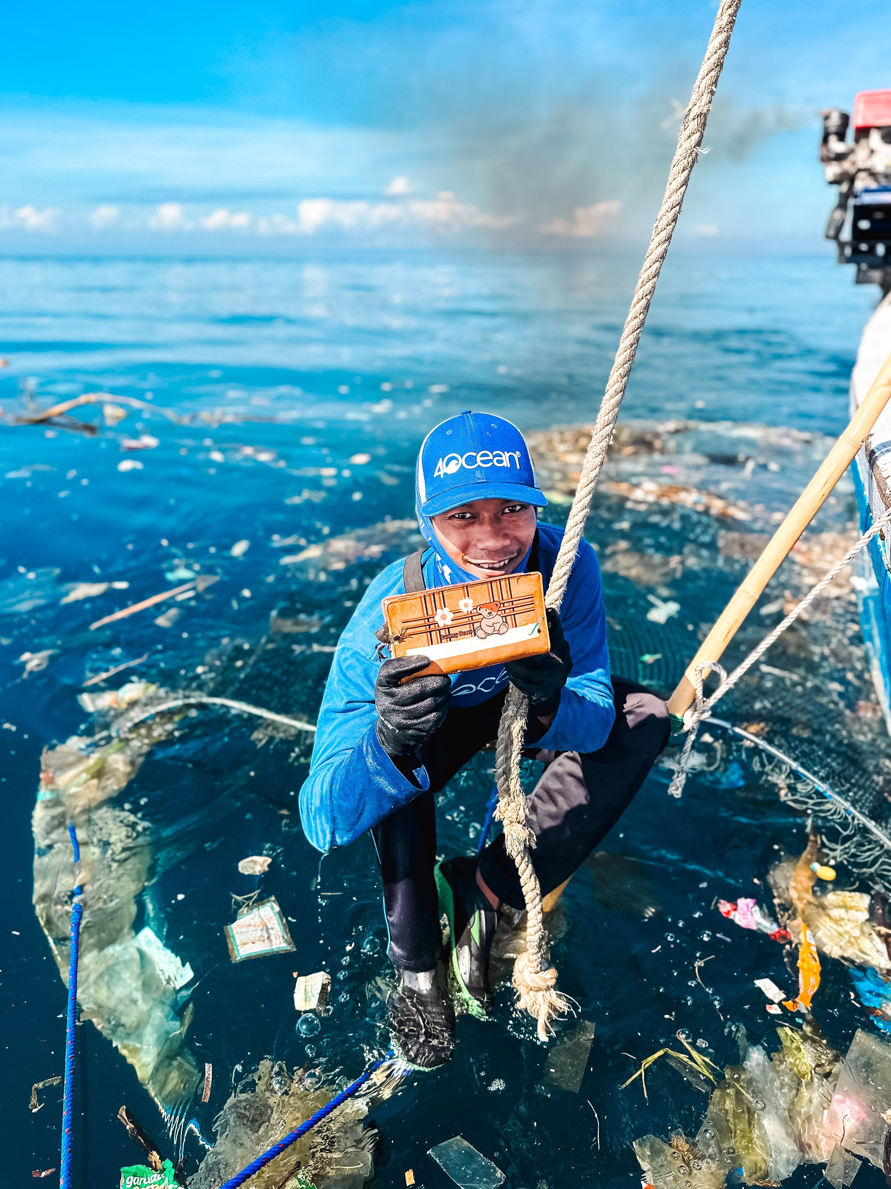 Trapped Beneath the Waves: A Massive Cleanup in Candikusuma