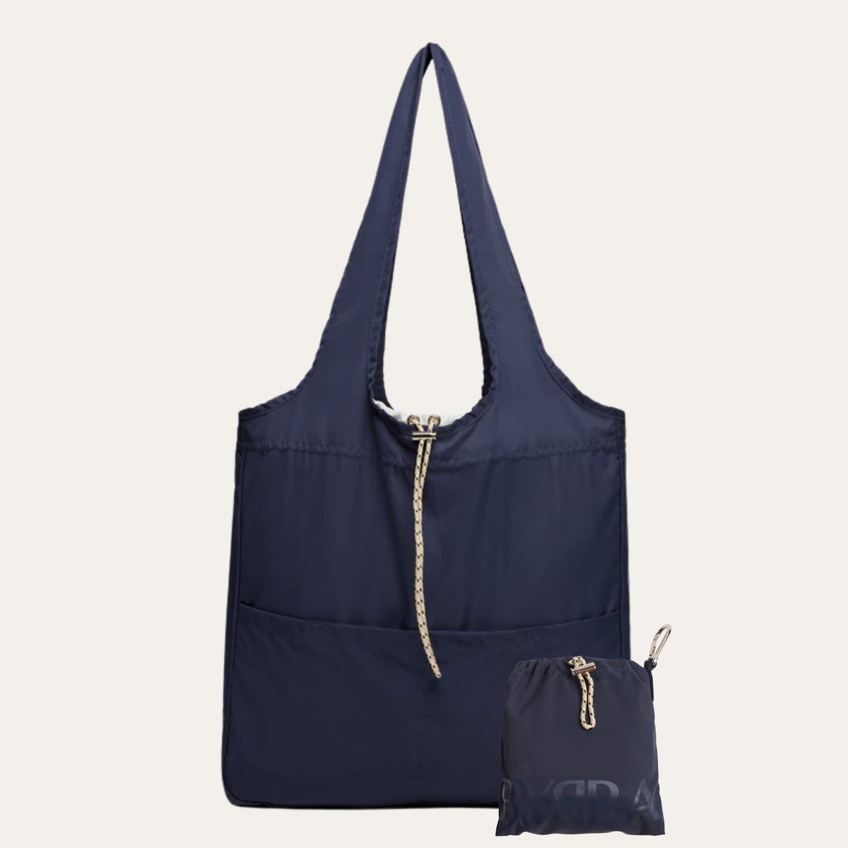 BYBBA x 4OCEAN BALOS PACKABLE TOTE BAG / NAVY SEAL-OMBRÉ