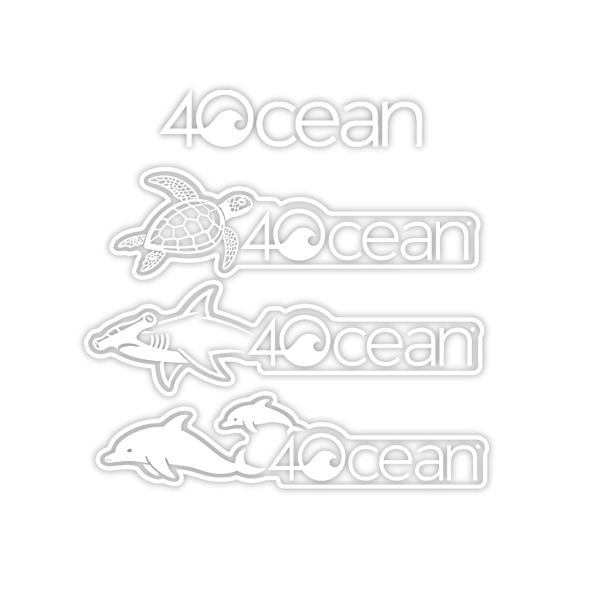 4ocean Animal Heroes Sticker Pack
