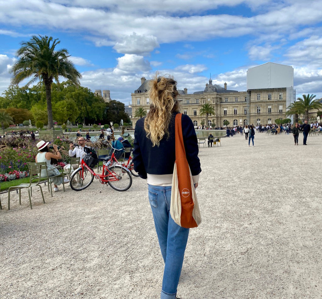 BYBBA THE NET.ZERO MARKET BAG // RUST