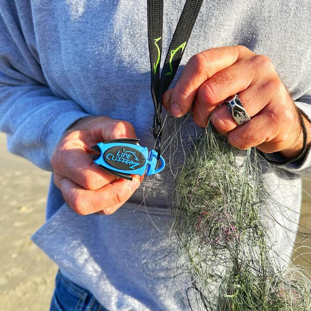 Line Cutterz x 4ocean Conservation Blue Dual Hybrid Micro Scissors