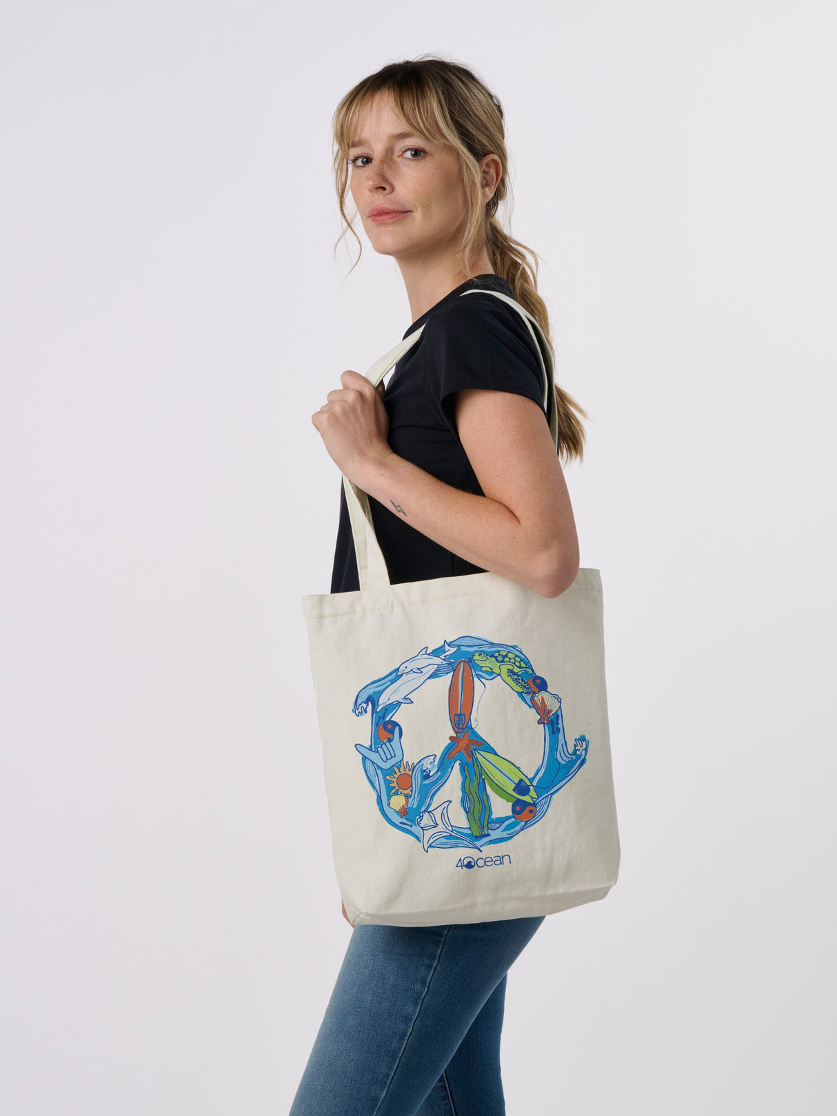 Protect the Ocean Tote Bag