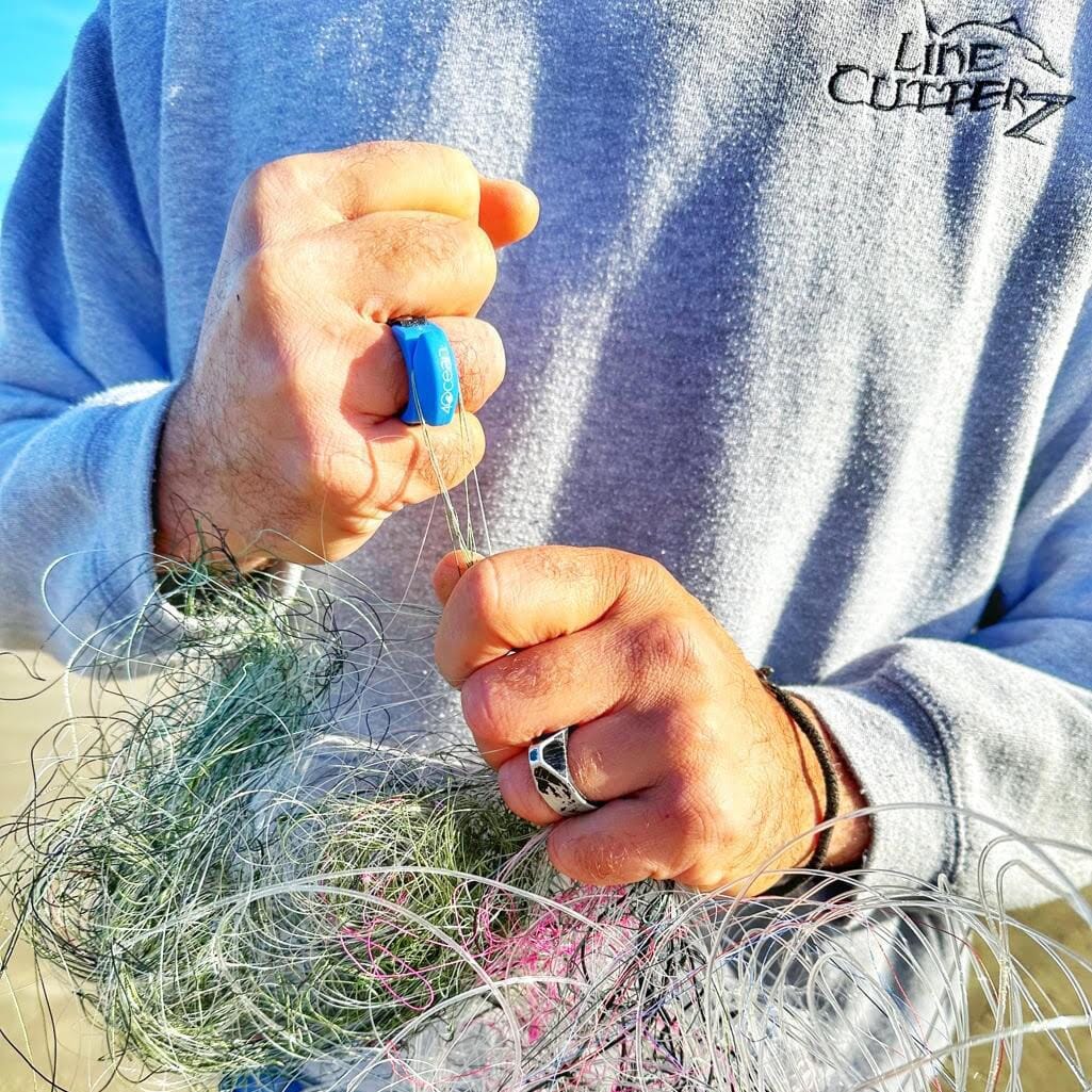 Line Cutterz x 4ocean Conservation Blue Fishing Line Cutting Ring