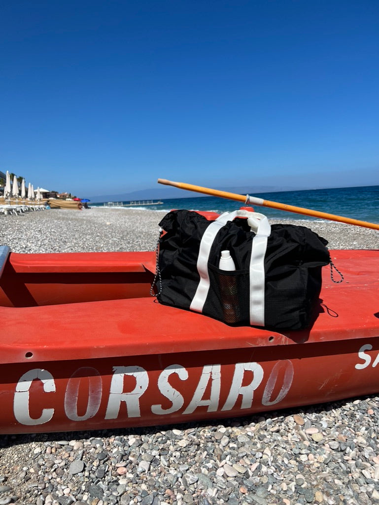 BYBBA THE BONDI FOLDAWAY TOTE BAG // PENGUIN