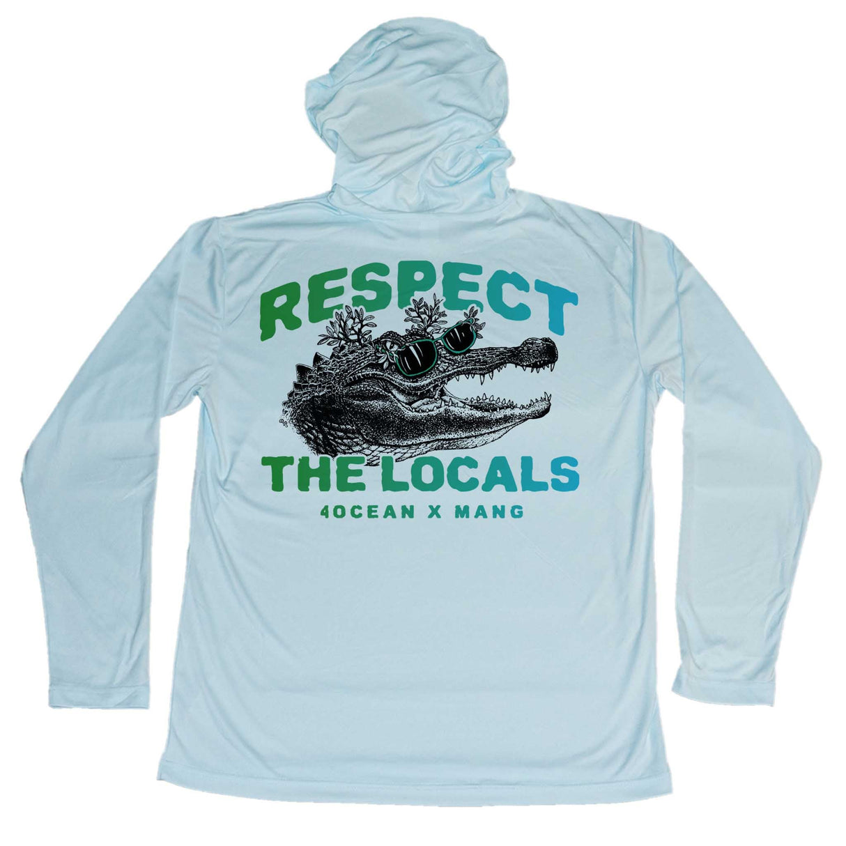4ocean Respect The Locals Gator Eco Hoodie - Men's