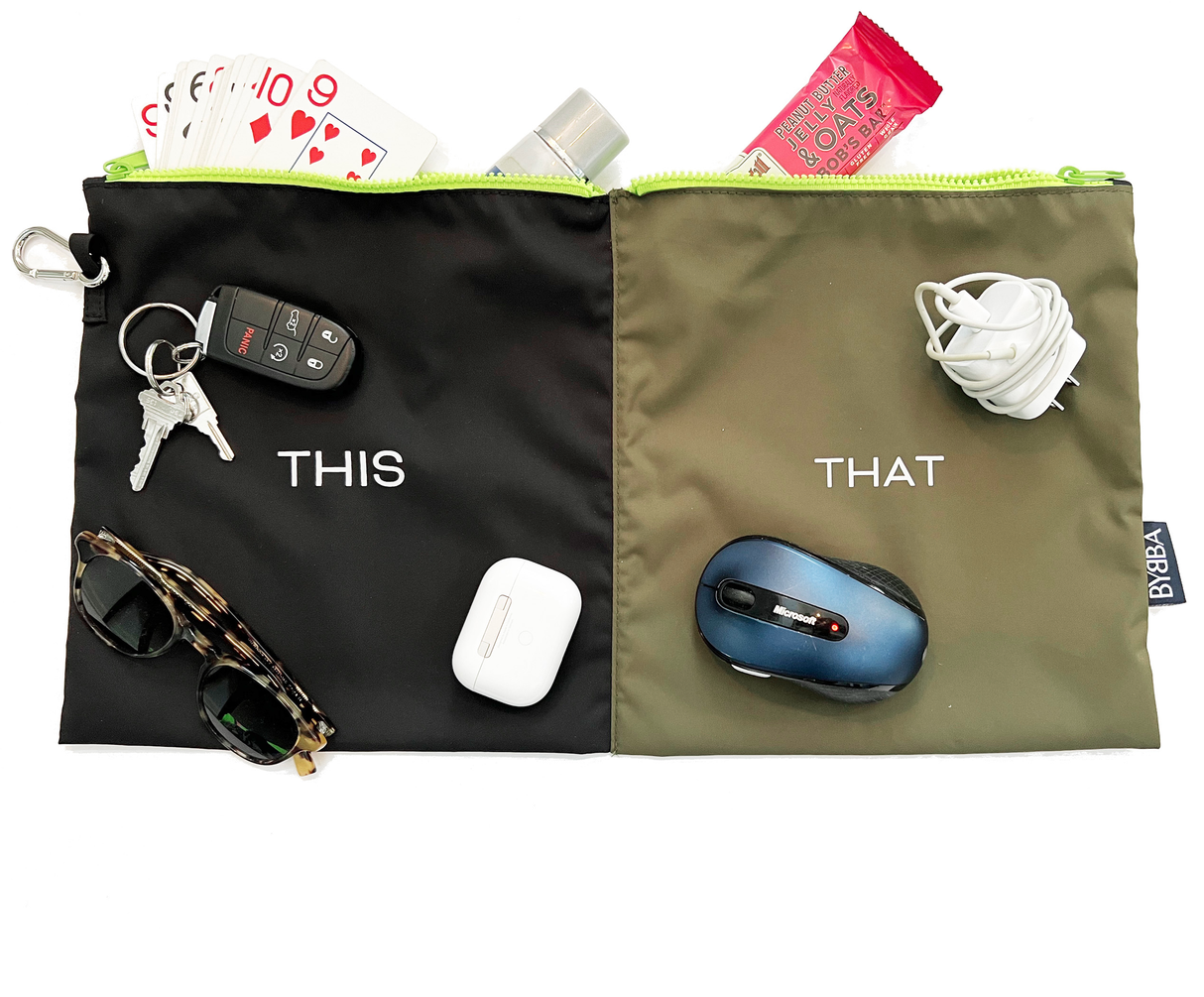BYBBA THE DOUBLE TAKE TRAVEL BAGS // THIS-THAT