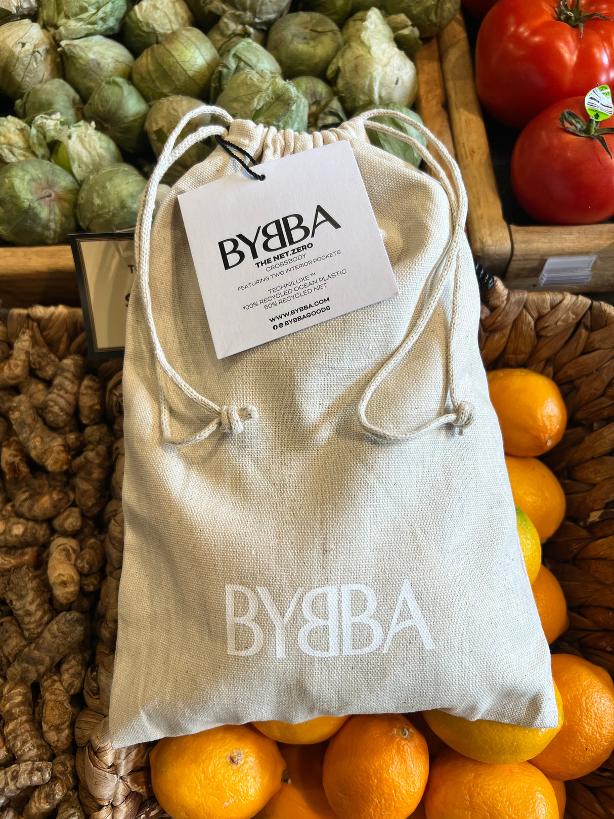 BYBBA THE NET.ZERO MARKET BAG // RUST