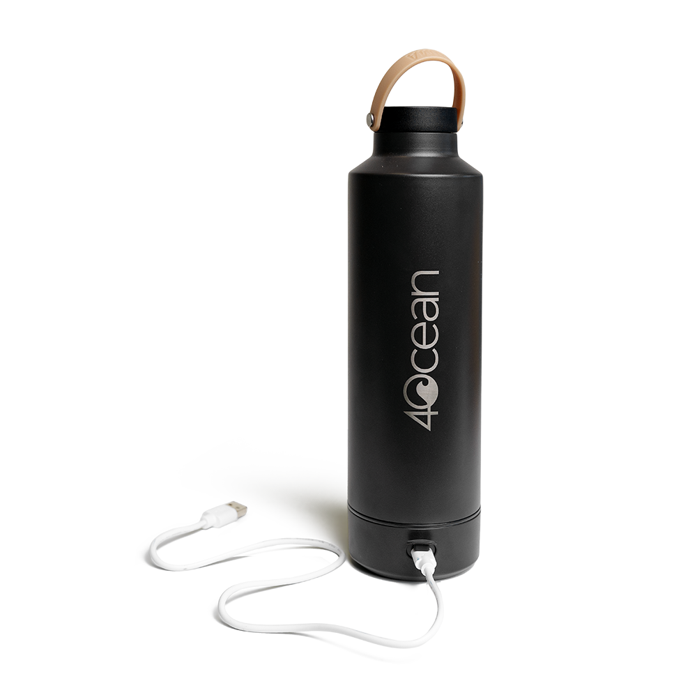 Luma x 4ocean Stainless Steel UV-C Filtration Water Bottle 20 fl oz