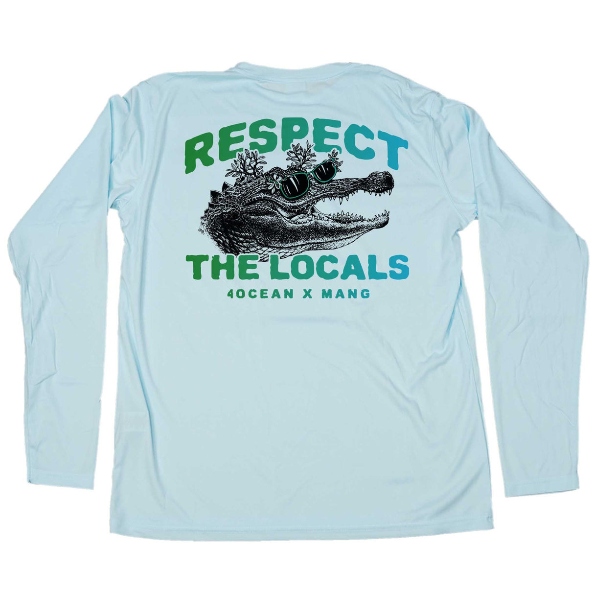 4ocean Respect The Locals Gator Hoodie LS Men's