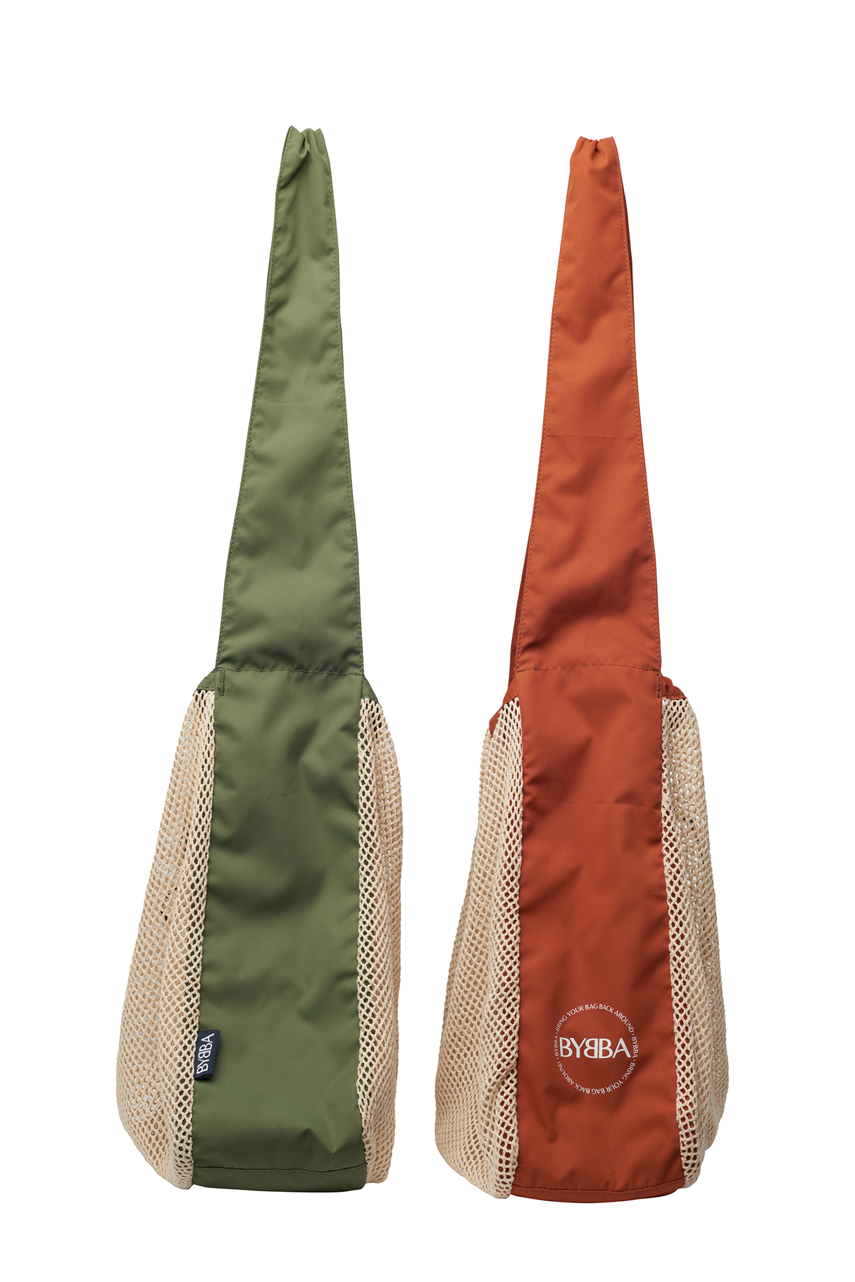 BYBBA THE NET.ZERO MARKET BAG // RUST