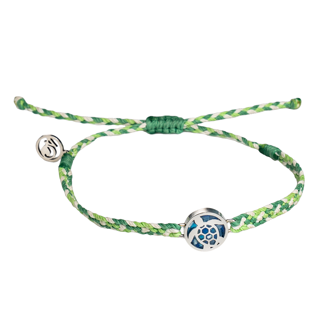 Shelled Voyager Turtle Microplastic Bracelet