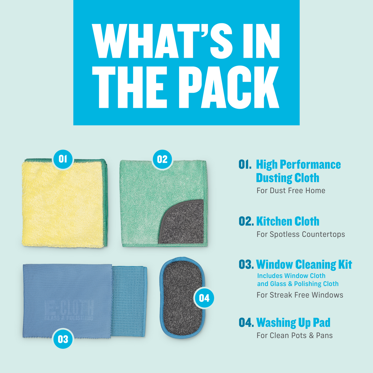 E-Cloth Essential Starter Pack