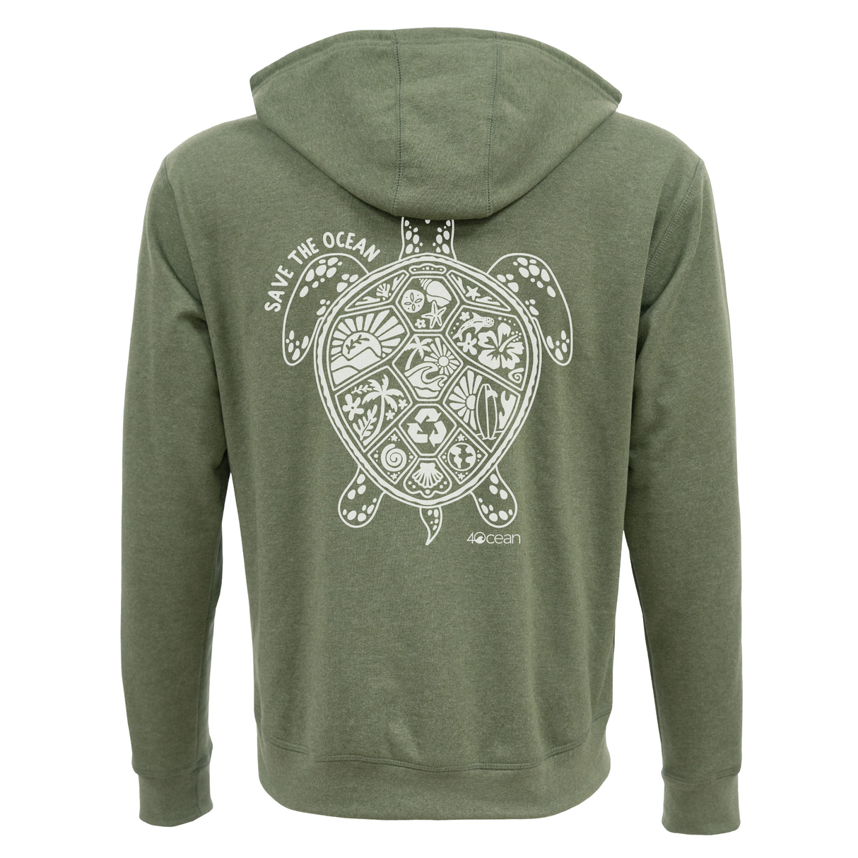 Save the Ocean Unisex Pullover Hoodie