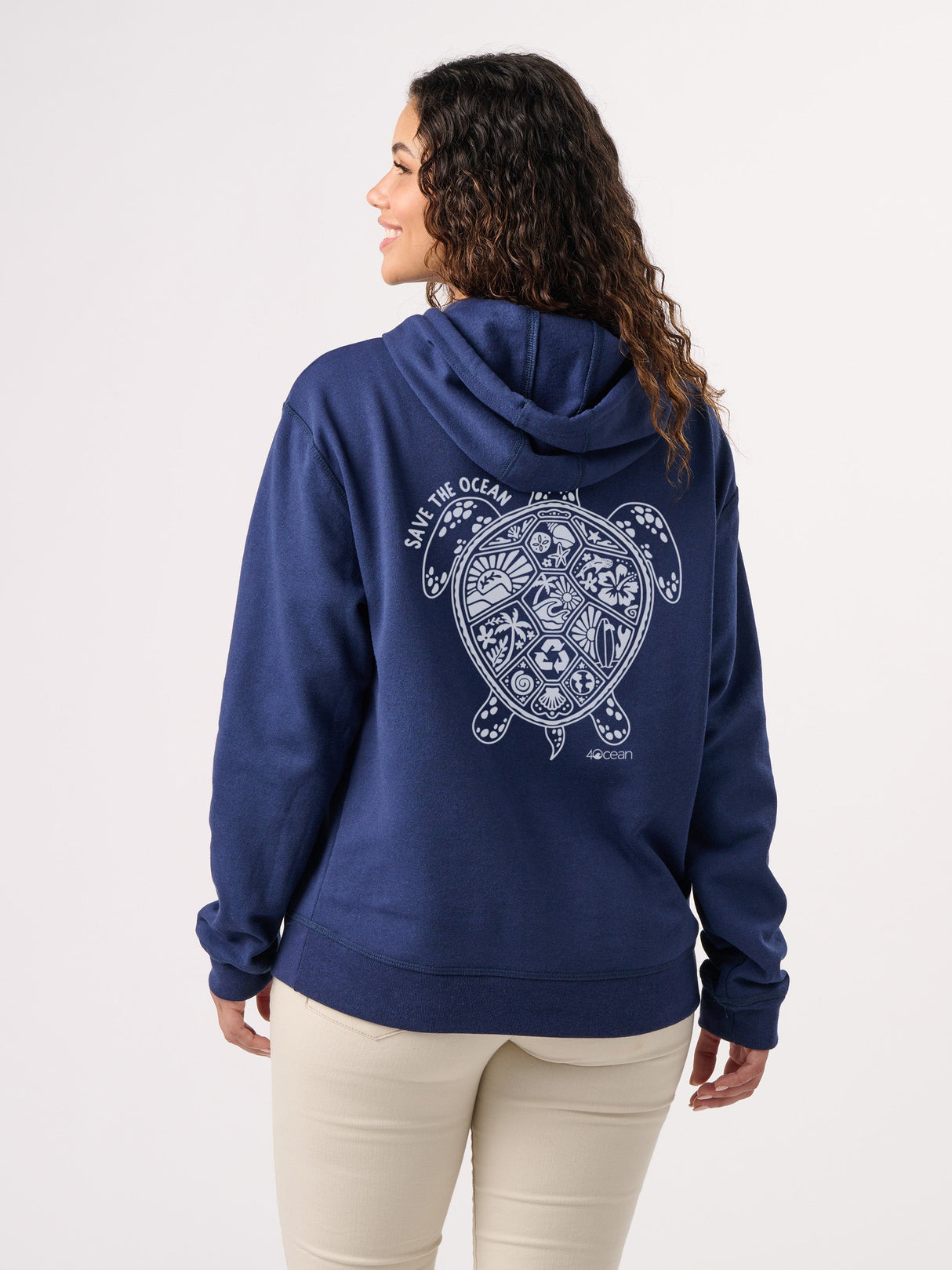 Save the Ocean Unisex Pullover Hoodie
