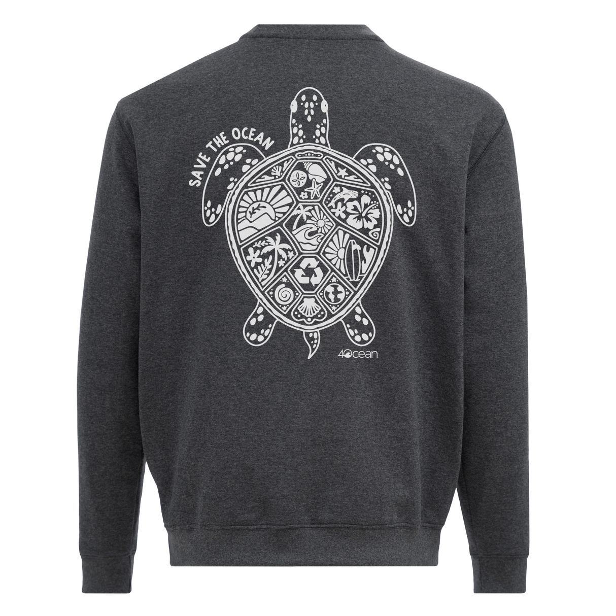 Save the Ocean Unisex Crew Fleece Sweatshirt