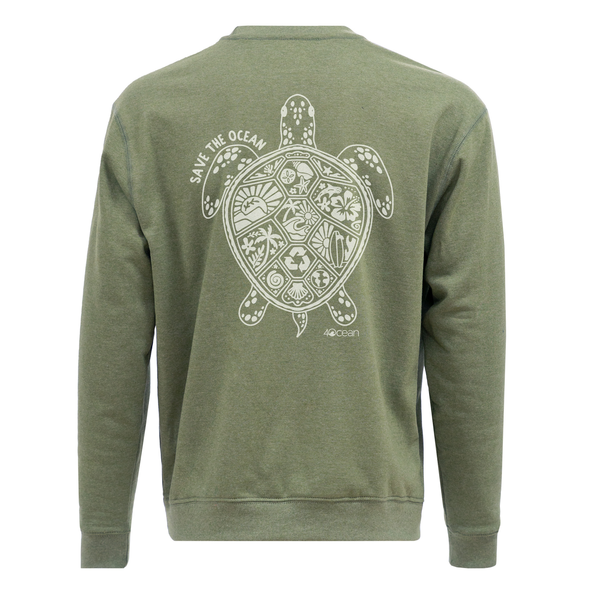 Save the Ocean Unisex Crew Fleece Sweatshirt