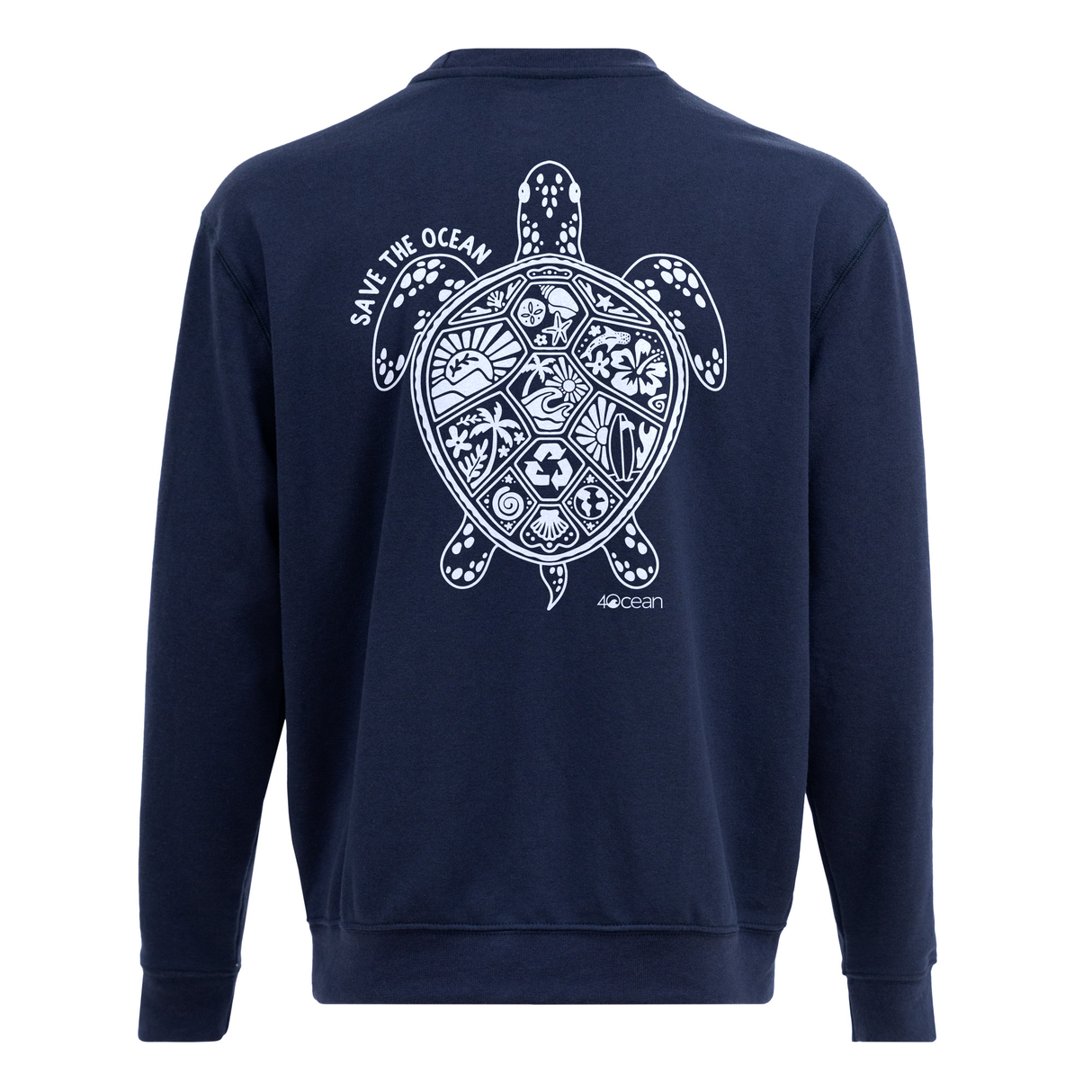 Save the Ocean Unisex Crew Fleece Sweatshirt