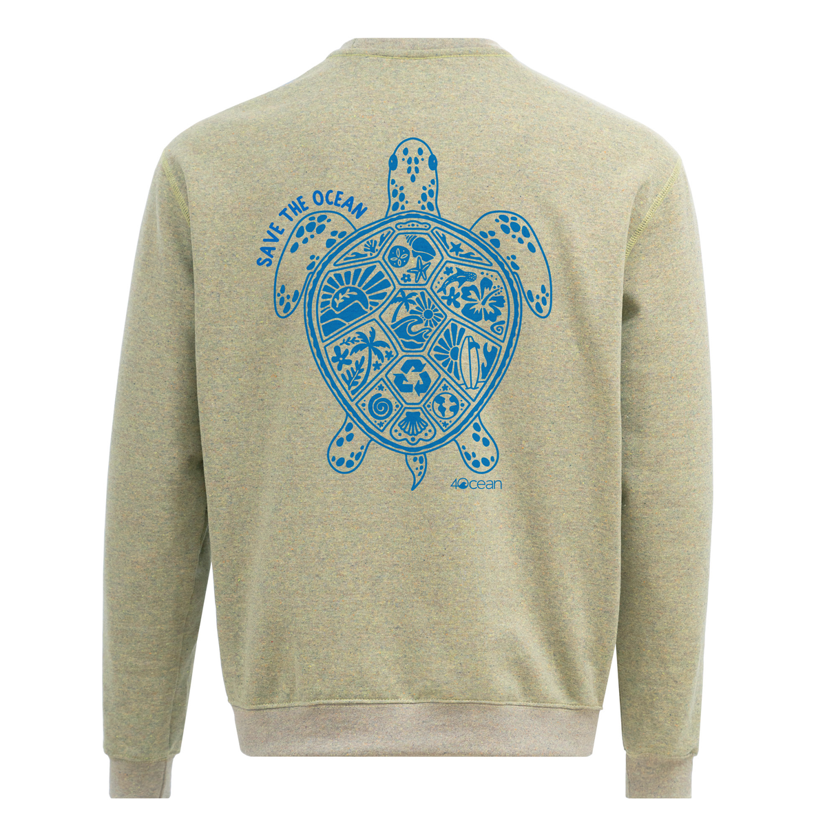 Save the Ocean Unisex Crew Fleece Sweatshirt