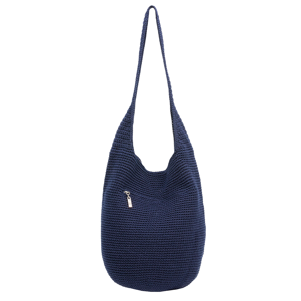 Sakroots x 4ocean Crochet Hobo Bag with Sea Turtle Embroidery