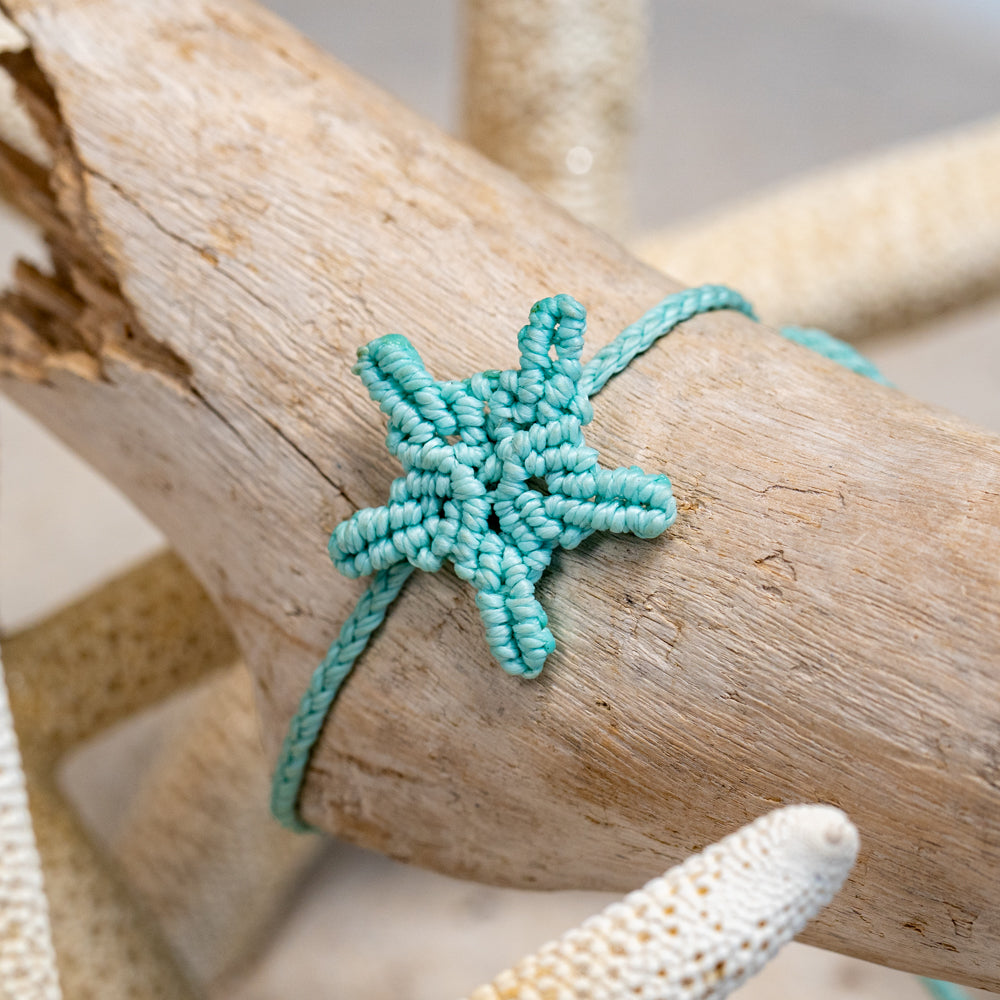 Sea Star Macrame Bracelets