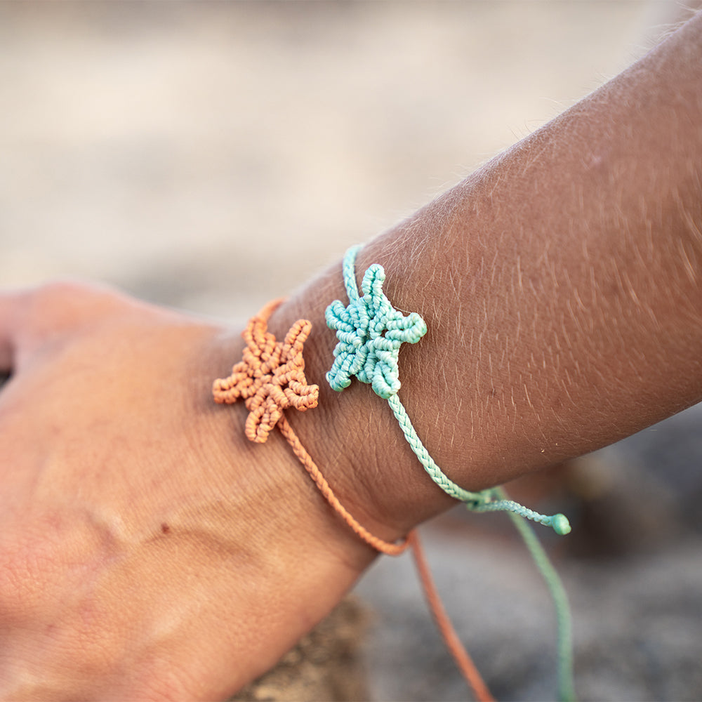 Sea Star Macrame Bracelets