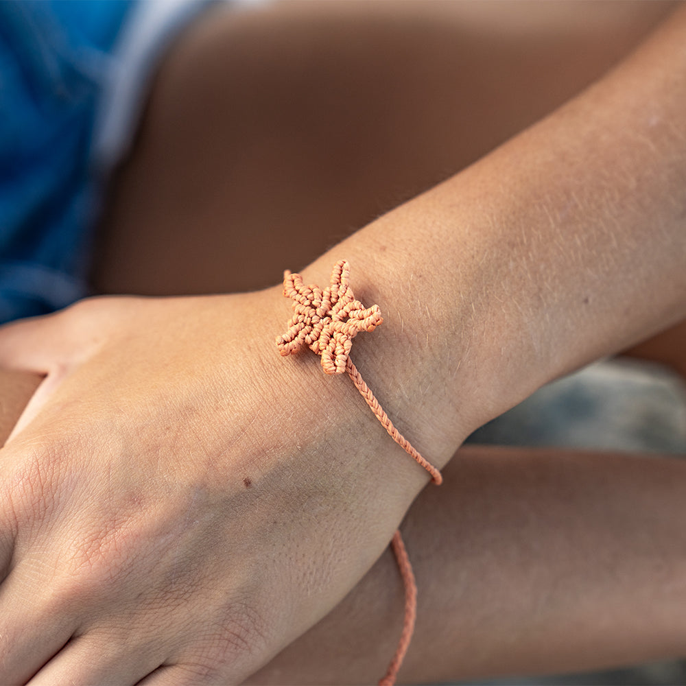 Sea Star Macrame Bracelets