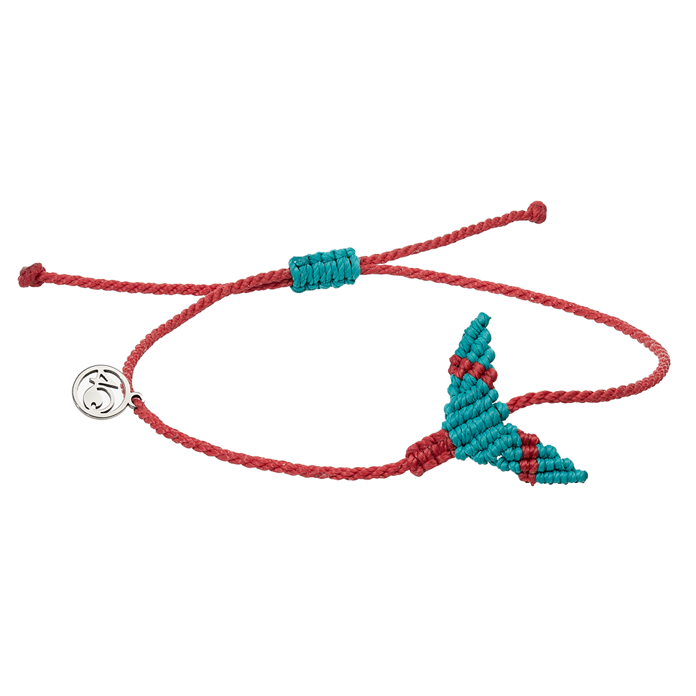 Whale Tail Macrame Anklets
