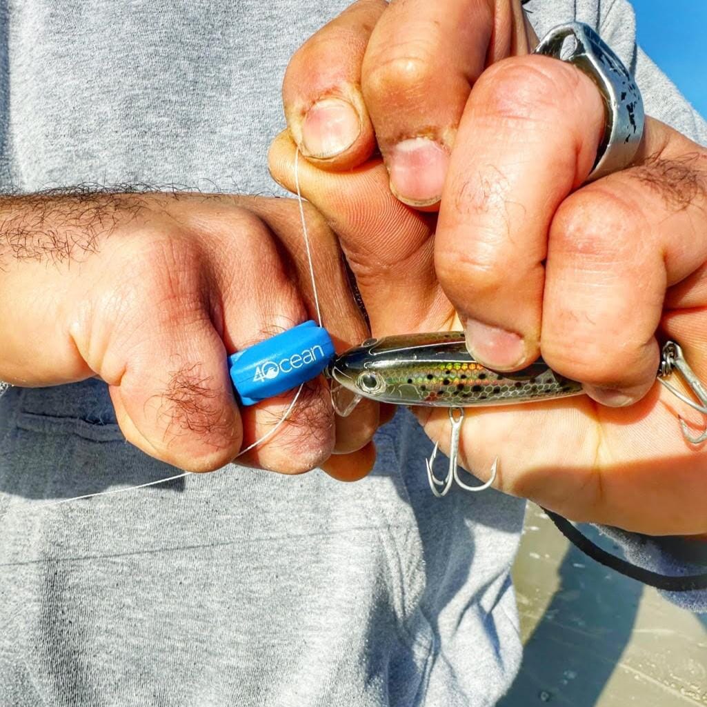 Line Cutterz x 4ocean Conservation Blue Fishing Line Cutting Ring
