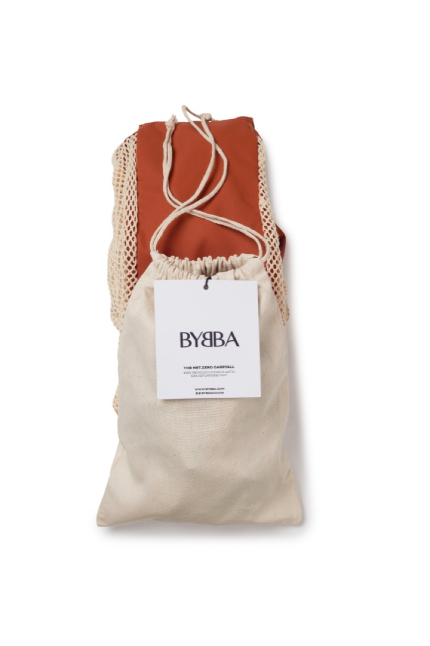 BYBBA THE NET.ZERO MARKET BAG // RUST