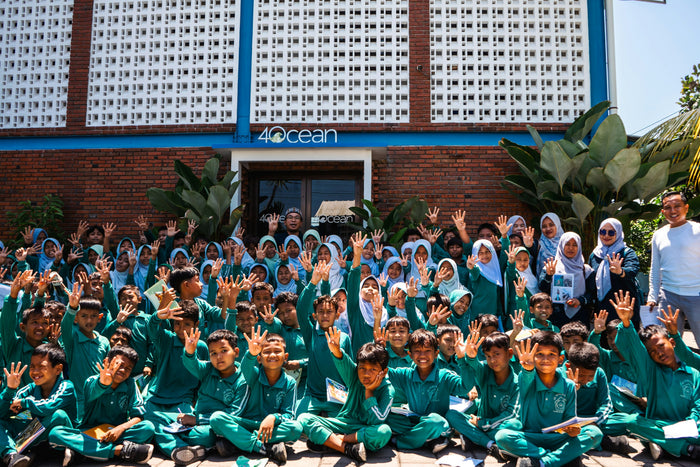 Lessons in Sustainability: Engaging Young Minds at 4ocean Medewi