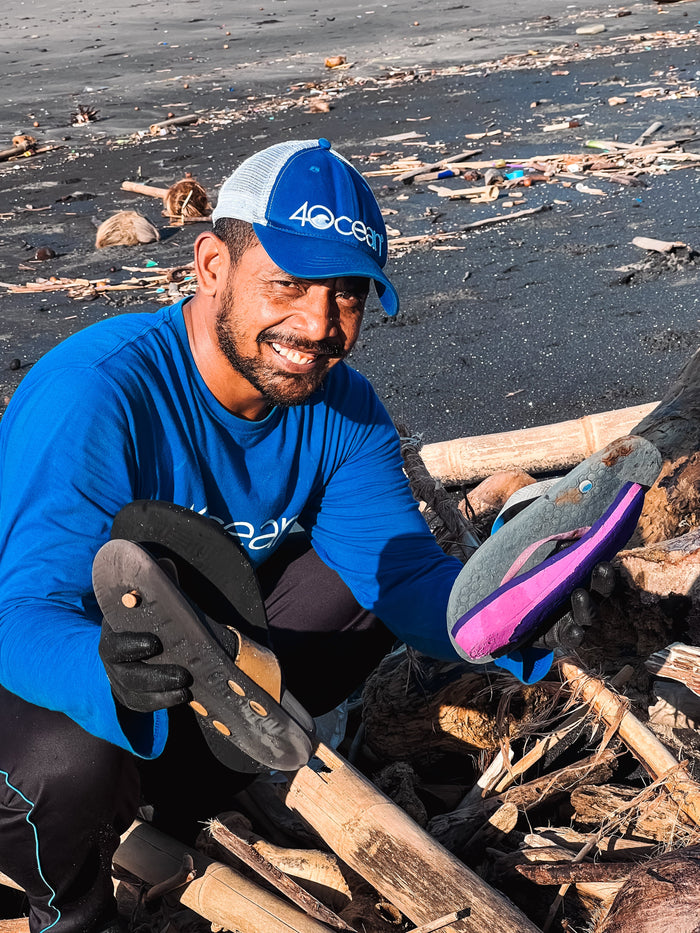 The Hidden Cost of Convenience: Cleaning Up Kedungu Beach’s Plastic Sandal Crisis