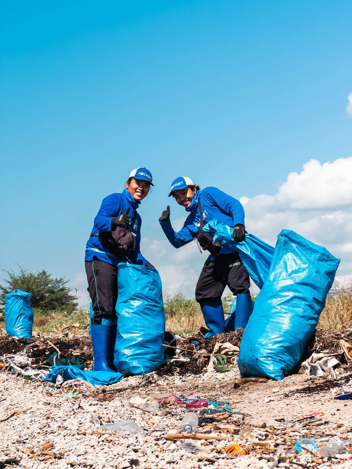 A Three-Hour Delay Couldn't Stop This Beach Cleanup
