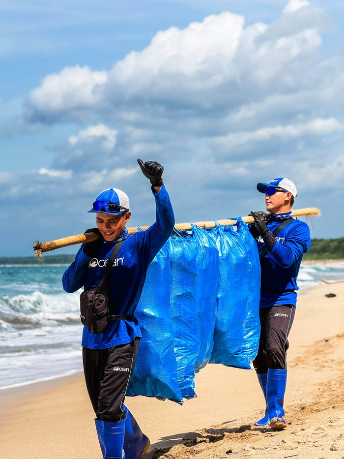 Pancur Beach Cleanup with Blue Iron Foundation and Shoring