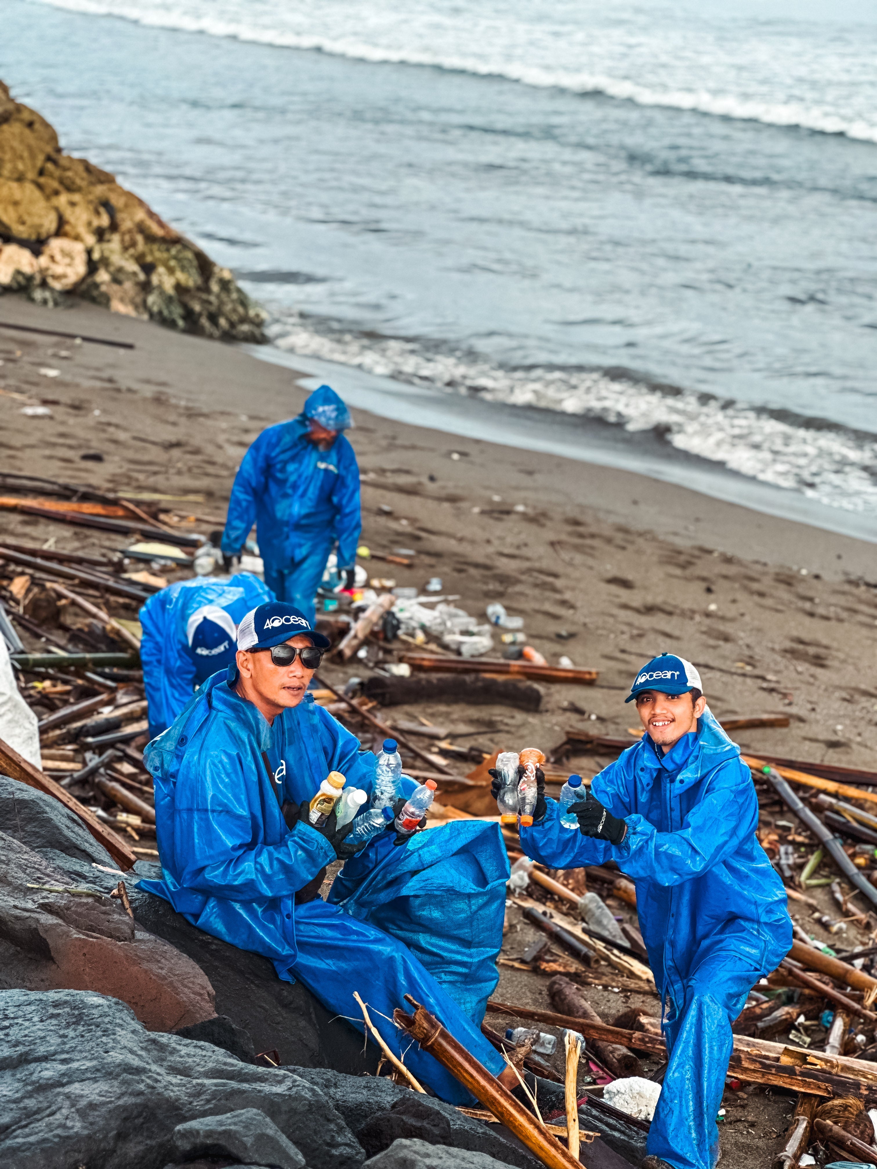 Rain Won’t Stop Us: A Cleanup Mission Against the Tide