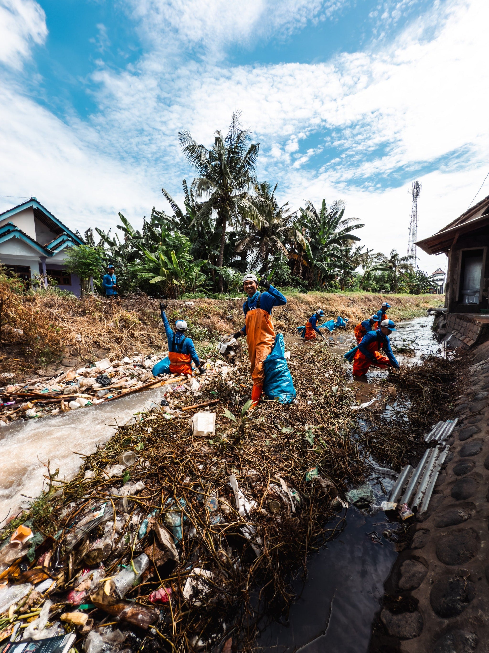 Sumbersewu Canal Cleanup Led by Two Teams With Support From Mount Gay