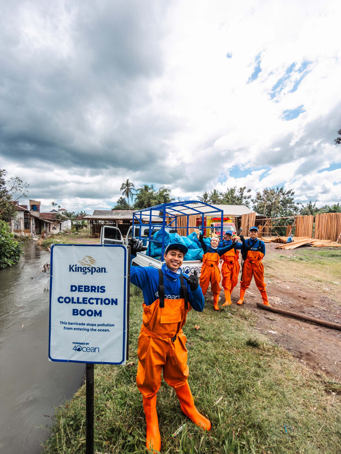 The 4ocean Java River Boom Team's Commitment to Cleaner Rivers