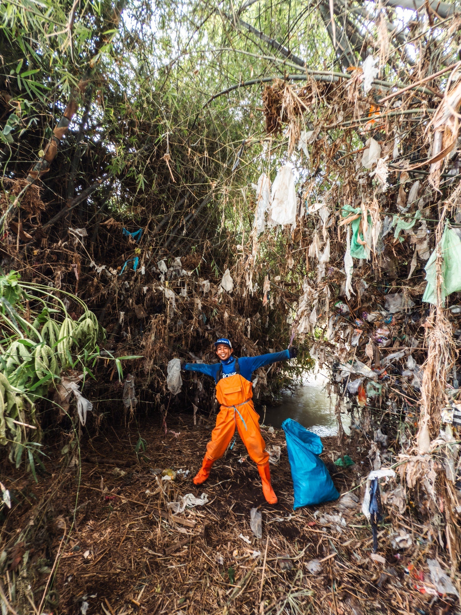 Pangpang River Cleanup With The Seed. After Severe Flooding