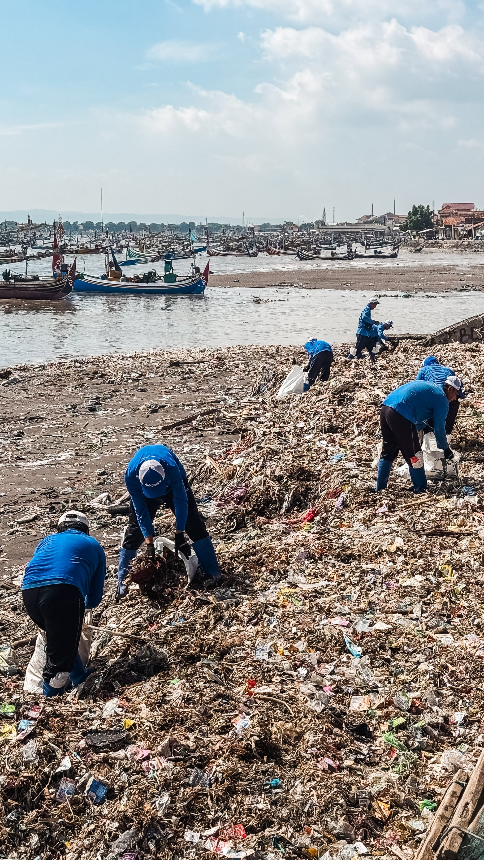 Satelit Beach Cleanup: Restoring a Fishermen’s Wharf from Plastic Pollution