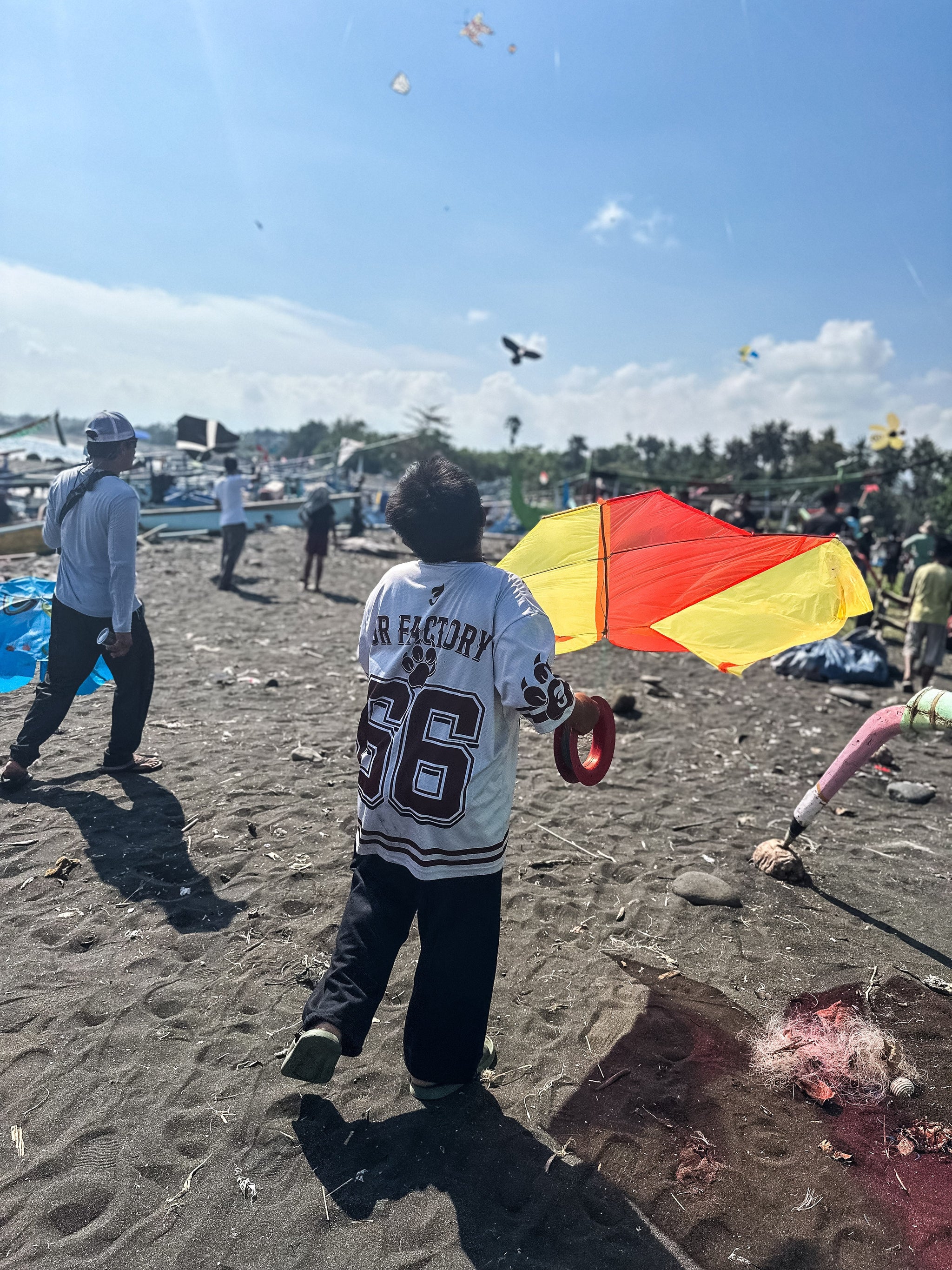A Sky Full of Kites, A Beach Free of Trash