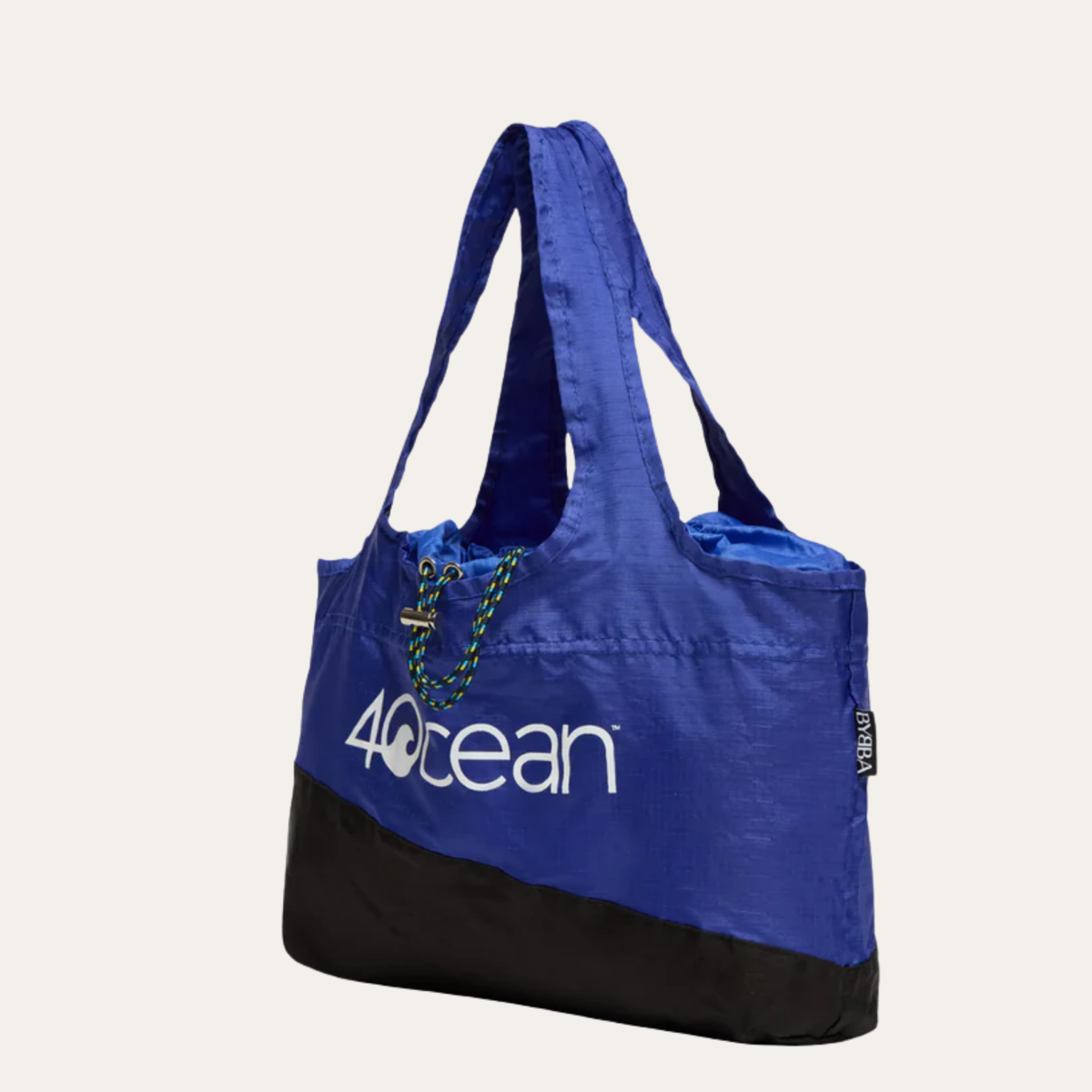 BYBBA x 4OCEAN THE LITTLE SUR PACKABLE TOTE BAG / ULTRA MARINE