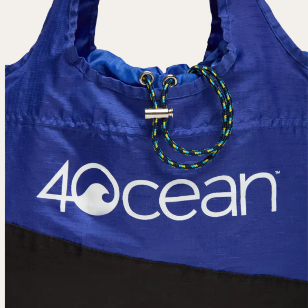 BYBBA x 4OCEAN THE LITTLE SUR PACKABLE TOTE BAG / ULTRA MARINE