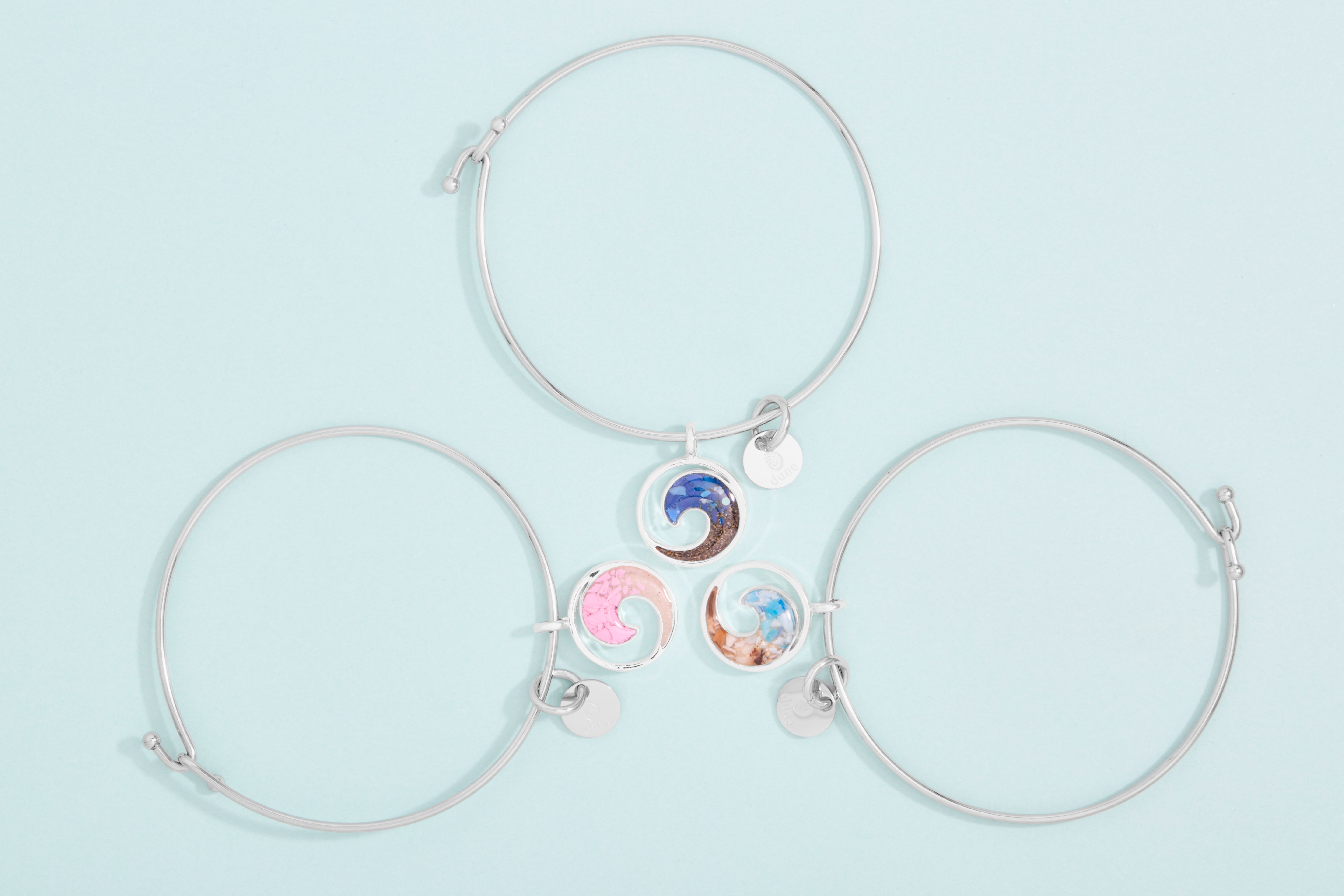 Dune x 4ocean Bali Wave Bangle Bracelets