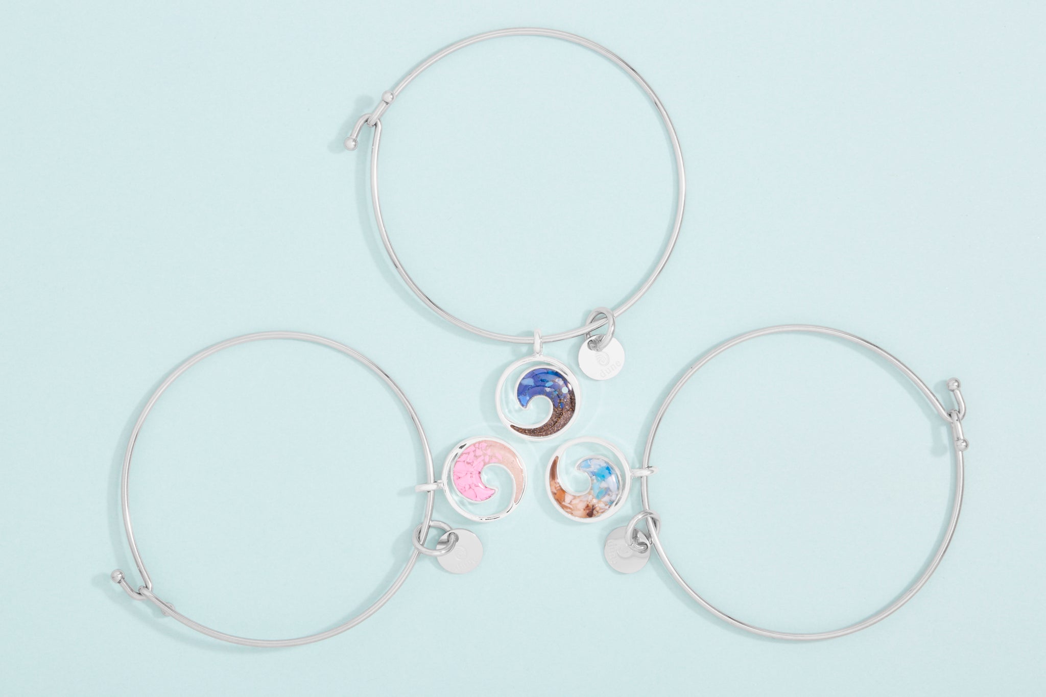 Dune x 4ocean Bali Wave Bangle Bracelets