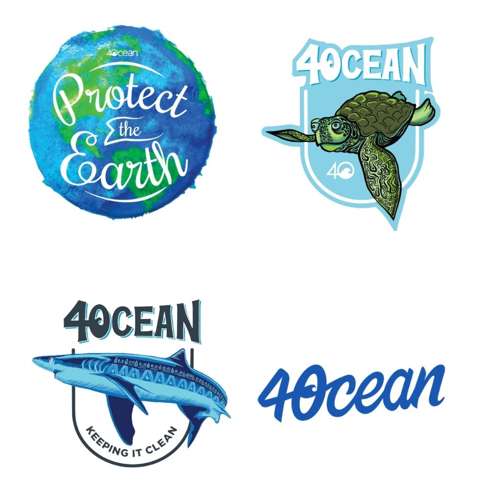 4ocean Sticker Pack