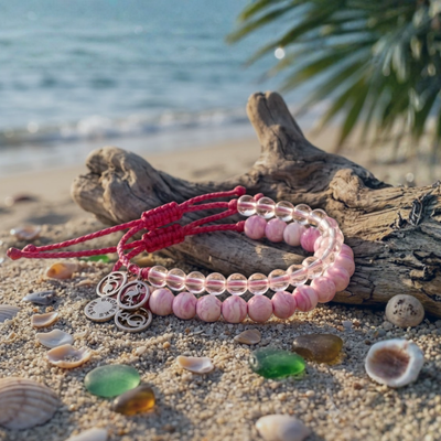 4ocean x Brothers Make Colors of the Seas Collection - Flamingo Pink Stack