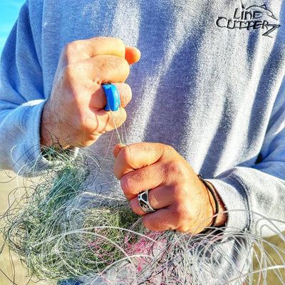 Line Cutterz x 4ocean Conservation Blue Fishing Line Cutting Ring