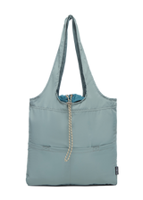 BYBBA THE BALOS FOLDAWAY BAG // MISTY BLUE